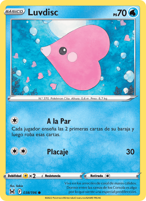 Luvdisc, carta 038 de Origen Perdido