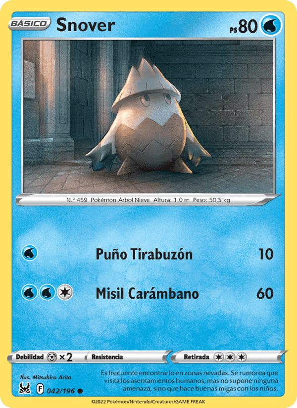 Snover, carte 042 de Origen Perdido