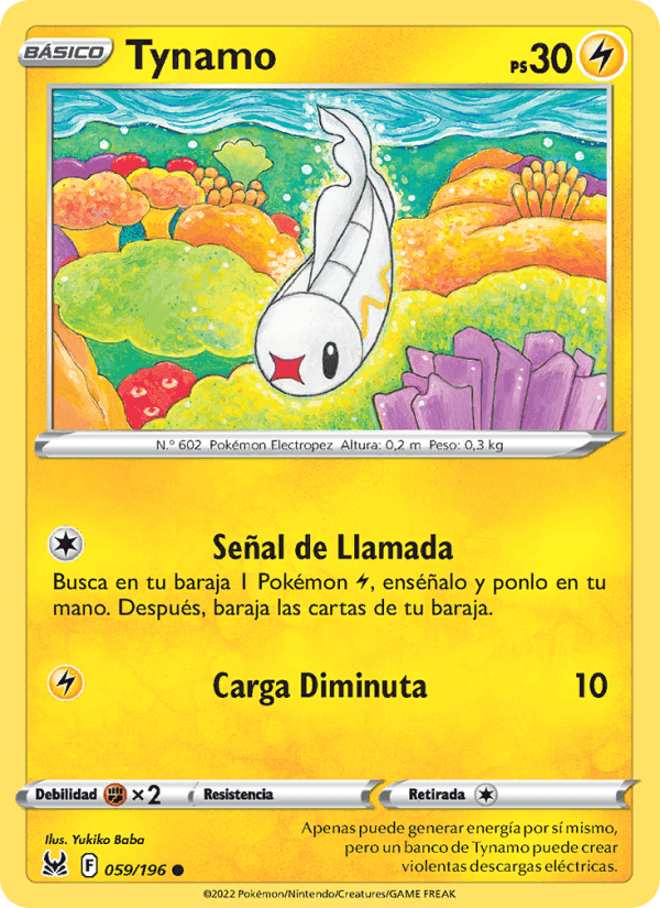 Tynamo, carta 059 de Origen Perdido