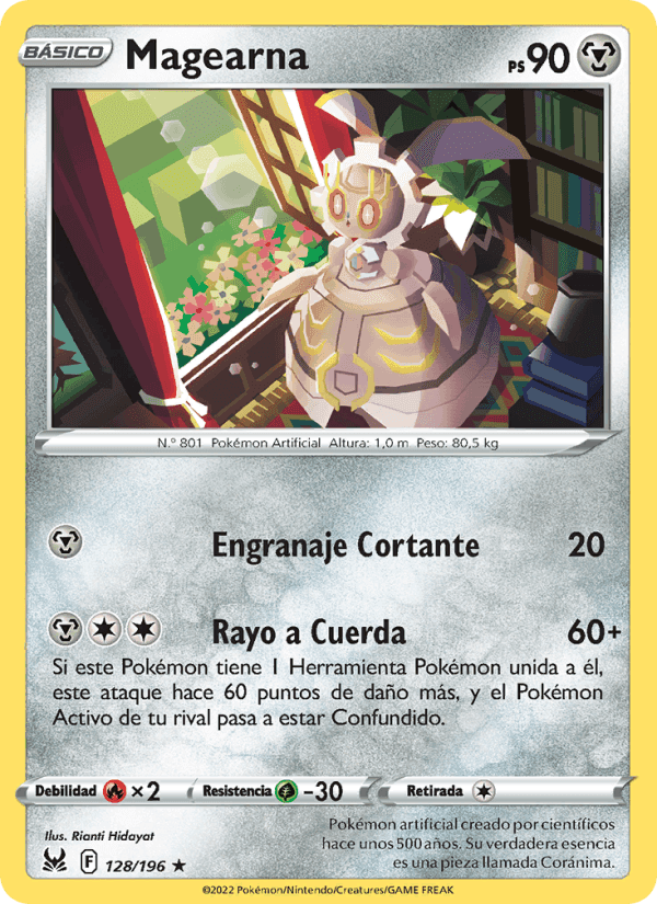 Magearna, carta 128 de Origen Perdido