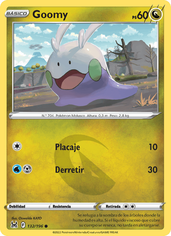 Goomy, carta 132 de Origen Perdido