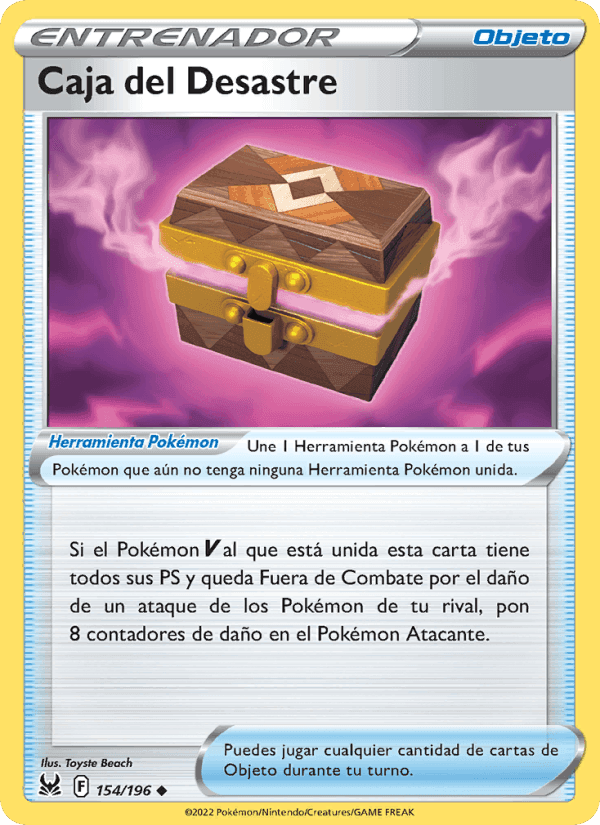 Caja del Desastre, carta 154 de Origen Perdido
