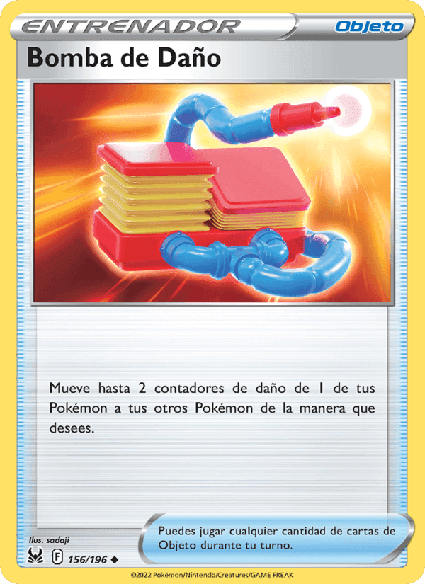 Bomba de Daño, card 156 from Origen Perdido