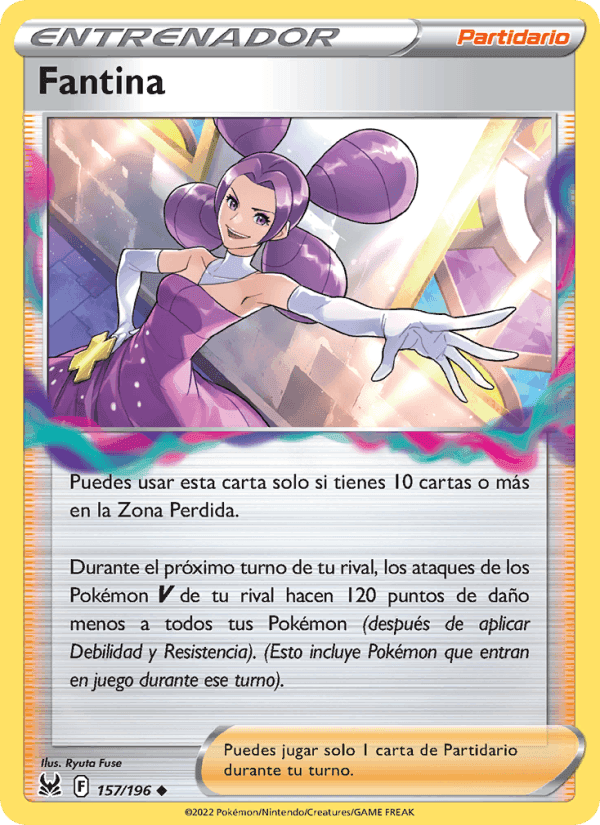 Fantina, card 157 from Origen Perdido