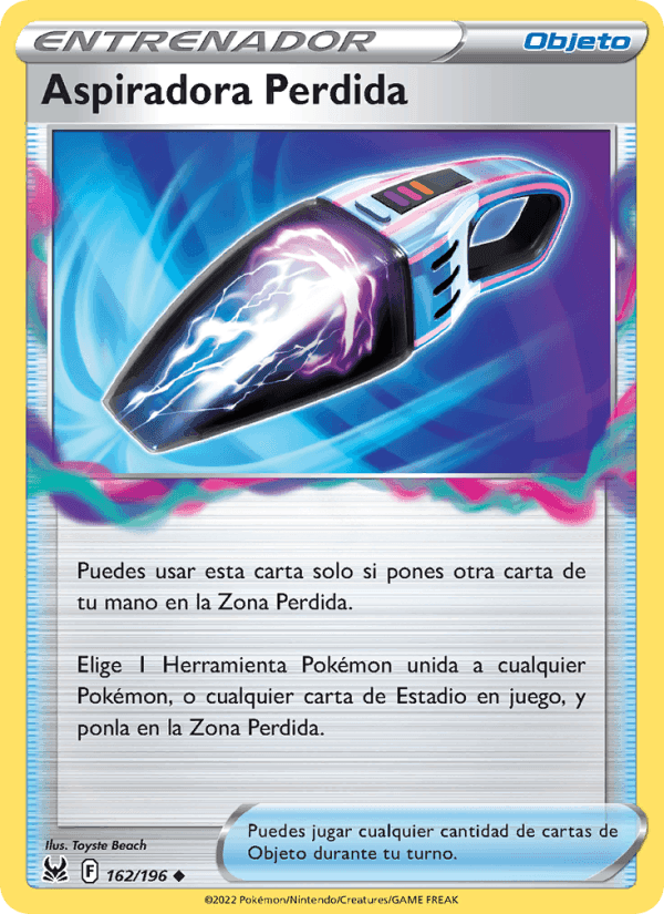 Aspiradora Perdida, carta 162 de Origen Perdido