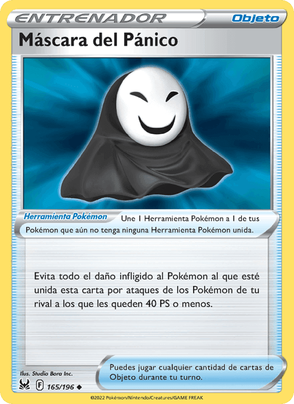 Máscara del Pánico, card 165 from Origen Perdido