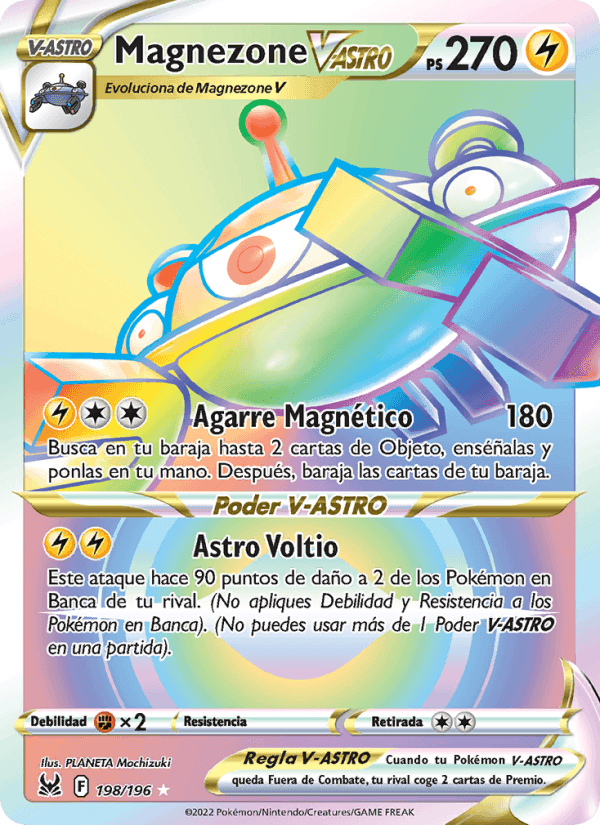 Magnezone V-ASTRO, carta 198 de Origen Perdido