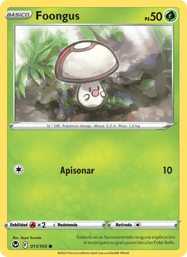 Foongus, carta 011 de Tempestad Plateada