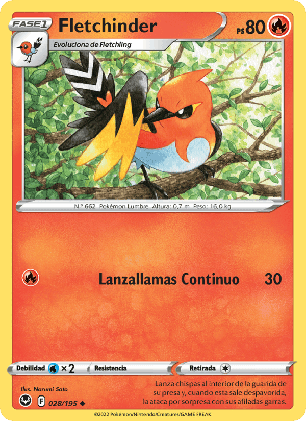 Fletchinder, carta 028 de Tempestad Plateada