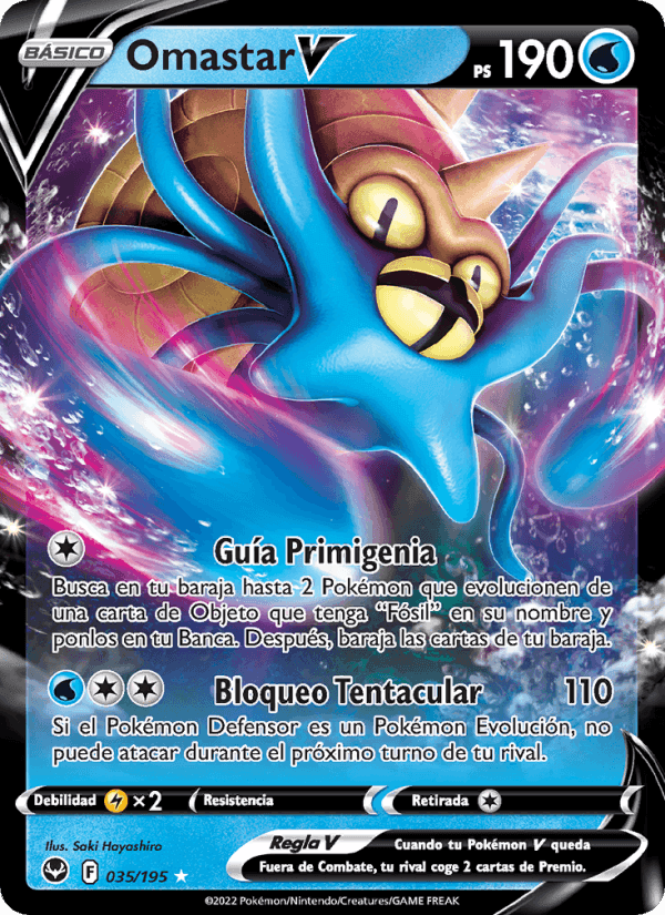 Omastar V, carta 035 di Tempestad Plateada