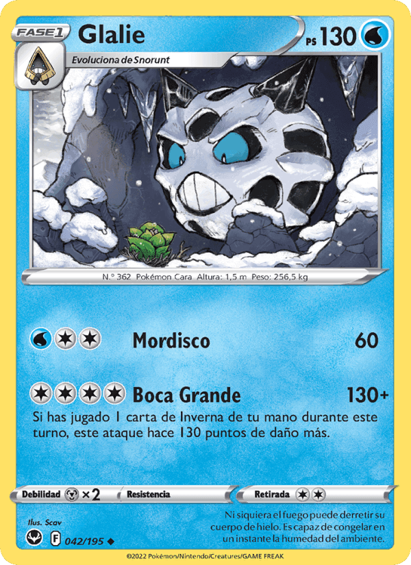 Glalie, carta 042 di Tempestad Plateada