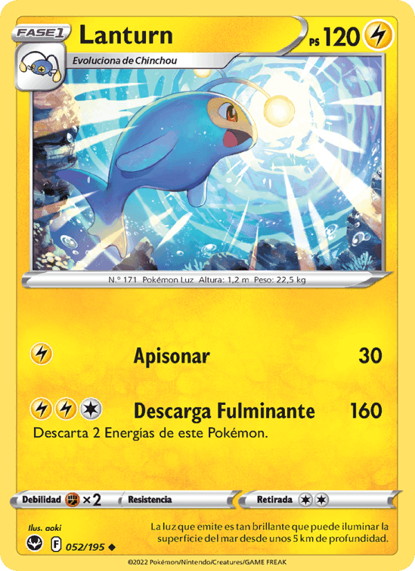 Lanturn, carta 052 di Tempestad Plateada