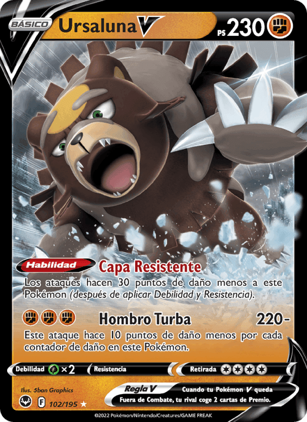 Ursaluna V, carta 102 de Tempestad Plateada