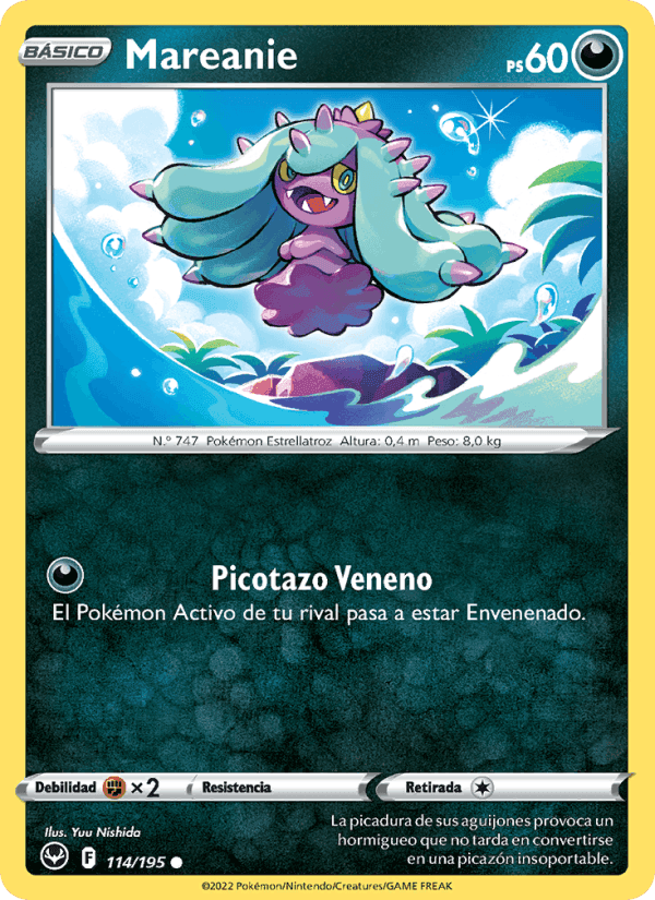 Mareanie, card 114 from Tempestad Plateada