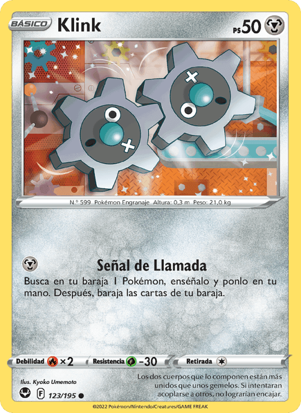 Klink, card 123 from Tempestad Plateada