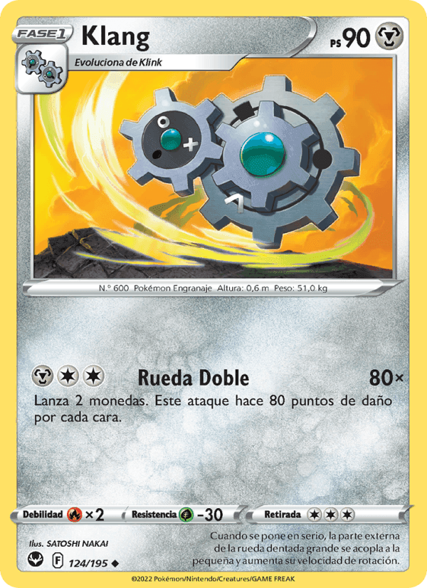 Klang, carta 124 de Tempestad Plateada
