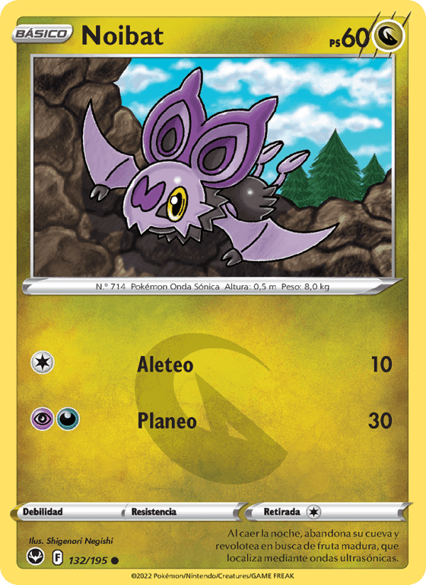 Noibat, card 132 from Tempestad Plateada