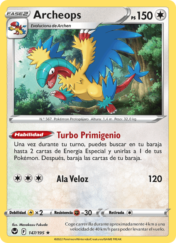 Archeops, carta 147 de Tempestad Plateada