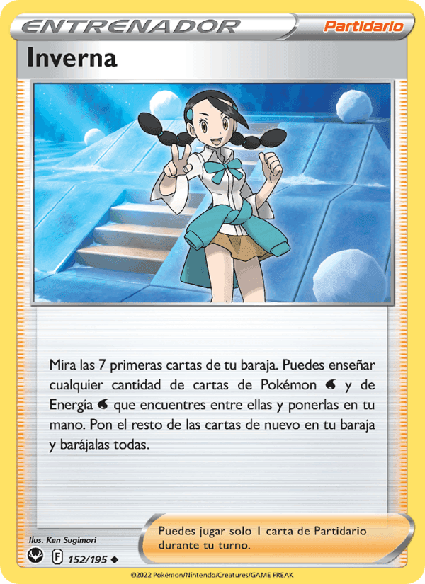 Inverna, carta 152 de Tempestad Plateada