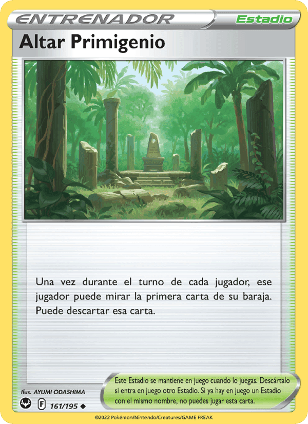 Altar Primigenio, card 161 from Tempestad Plateada