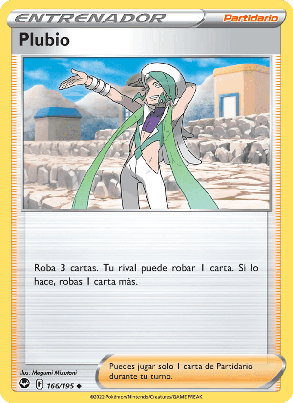 Plubio, carta 166 de Tempestad Plateada