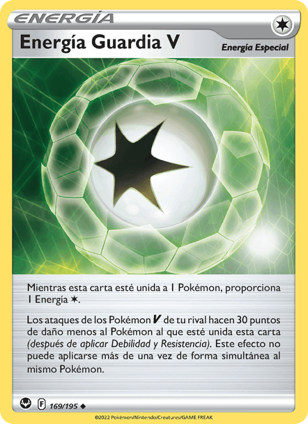 Energía Guardia V, card 169 from Tempestad Plateada