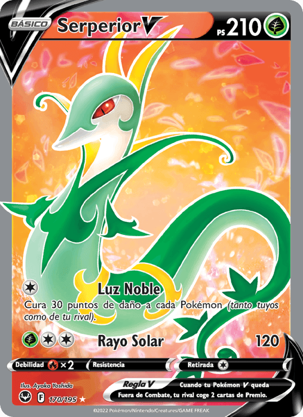 Serperior V, carta 170 de Tempestad Plateada