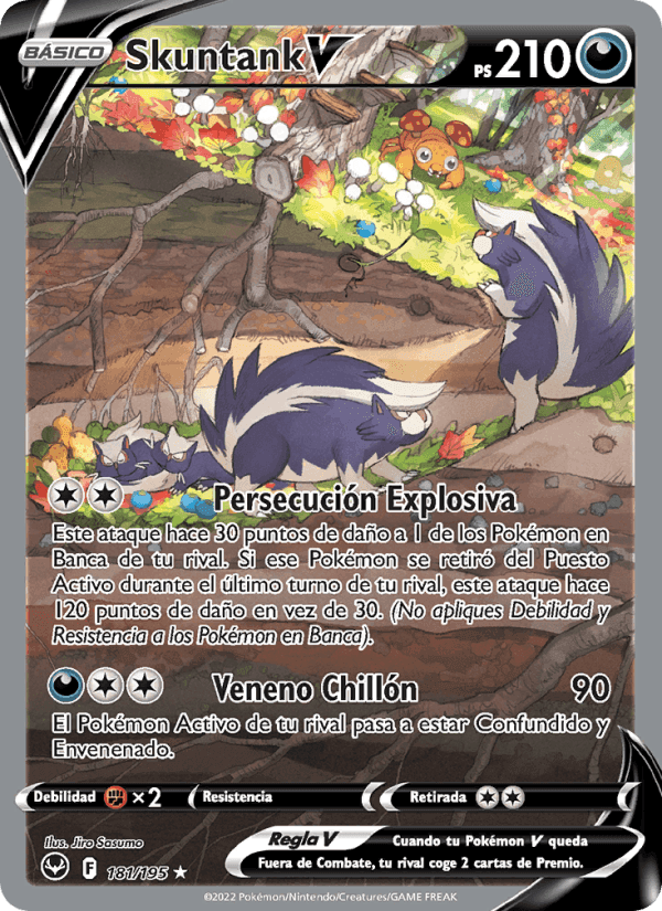 Skuntank V, carta 181 de Tempestad Plateada