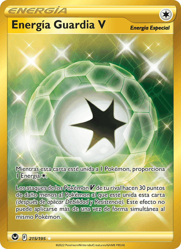 Energía Guardia V, card 215 from Tempestad Plateada