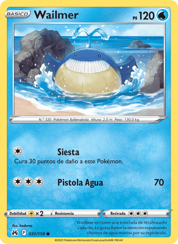 Wailmer, card 031 from Cenit Supremo