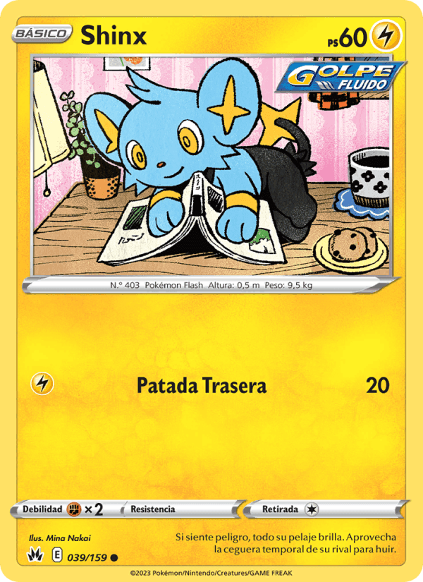 Shinx, carta 039 di Cenit Supremo