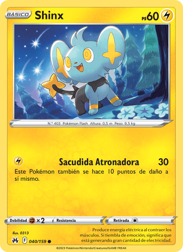 Shinx, carta 040 de Cenit Supremo