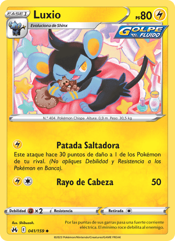 Luxio, carta 041 di Cenit Supremo