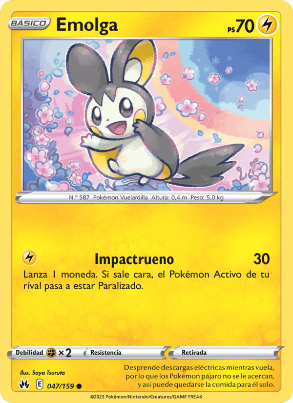 Emolga, carta 047 de Cenit Supremo