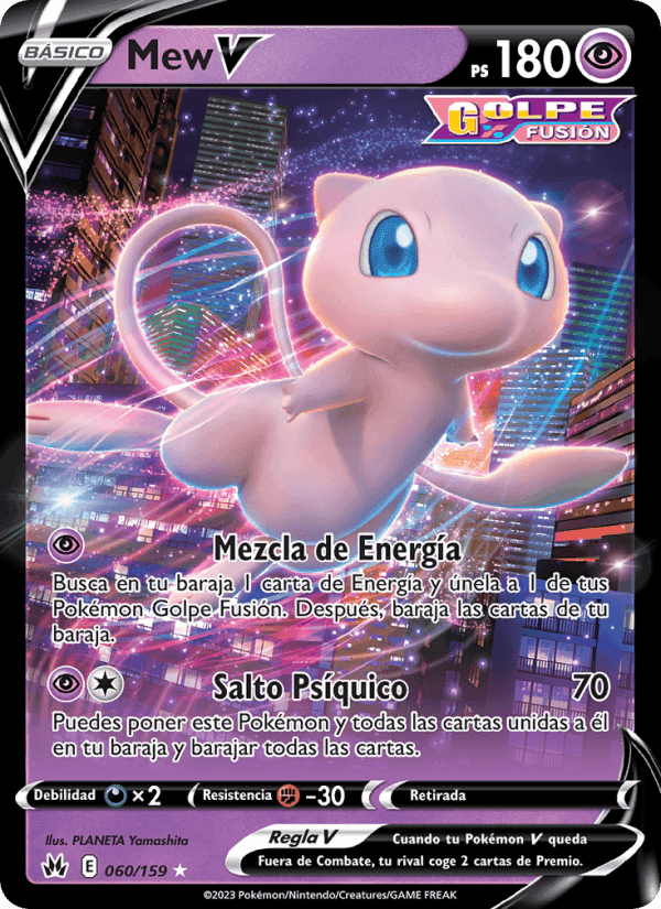Mew V, carta 060 de Cenit Supremo