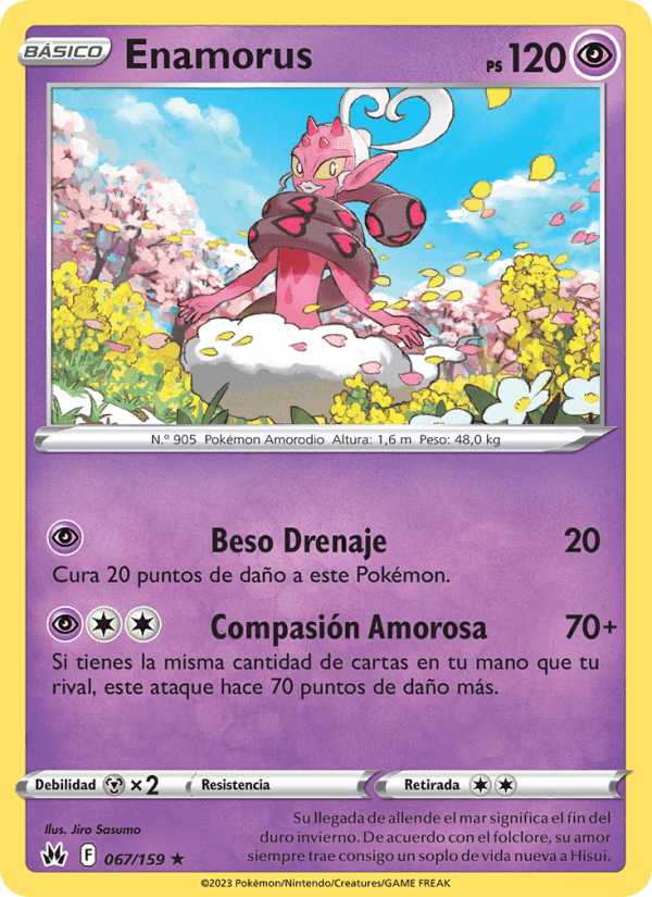 Enamorus, carta 067 de Cenit Supremo