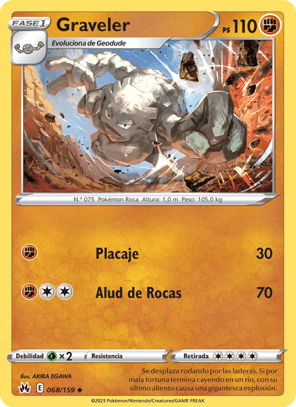 Graveler, carta 068 de Cenit Supremo