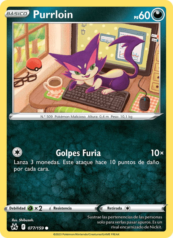 Purrloin, carta 077 de Cenit Supremo