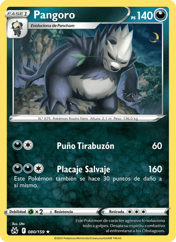 Pangoro, carta 080 de Cenit Supremo
