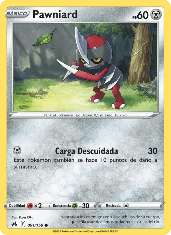 Pawniard, carta 091 de Cenit Supremo