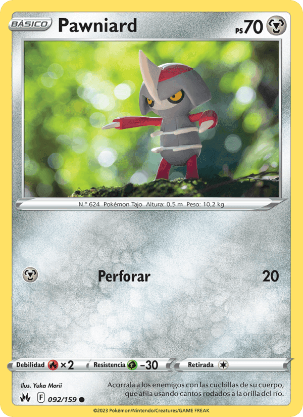 Pawniard, carta 092 de Cenit Supremo