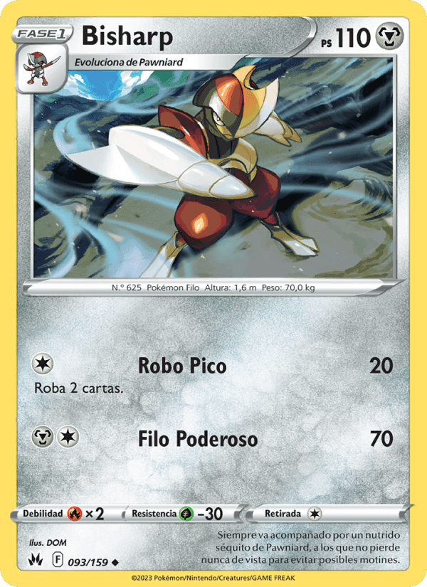 Bisharp, carta 093 de Cenit Supremo