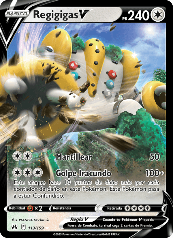Regigigas V, card 113 from Cenit Supremo