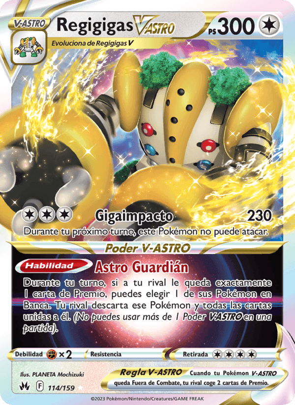Regigigas V-ASTRO, carta 114 de Cenit Supremo