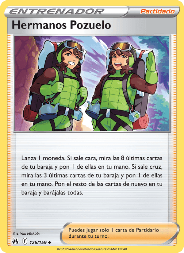 Hermanos Pozuelo, carta 126 de Cenit Supremo