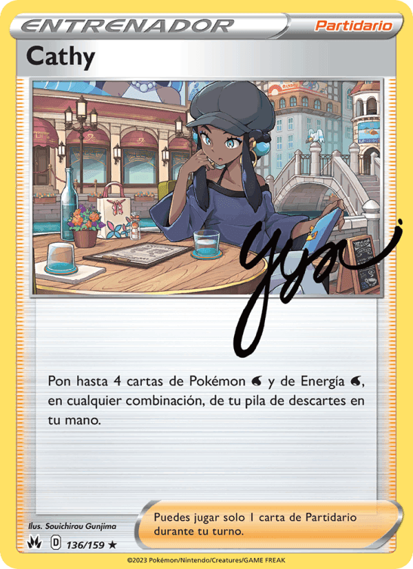 Cathy, carta 136 de Cenit Supremo