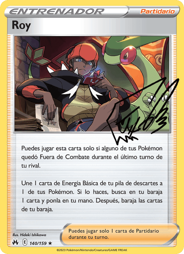 Roy, card 140 from Cenit Supremo