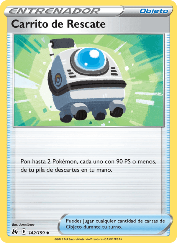 Cenit Supremo の 142 番、Carrito de Rescate