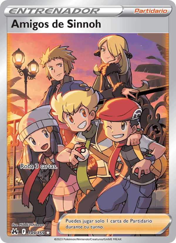 Amigos de Sinnoh, card 149 from Cenit Supremo