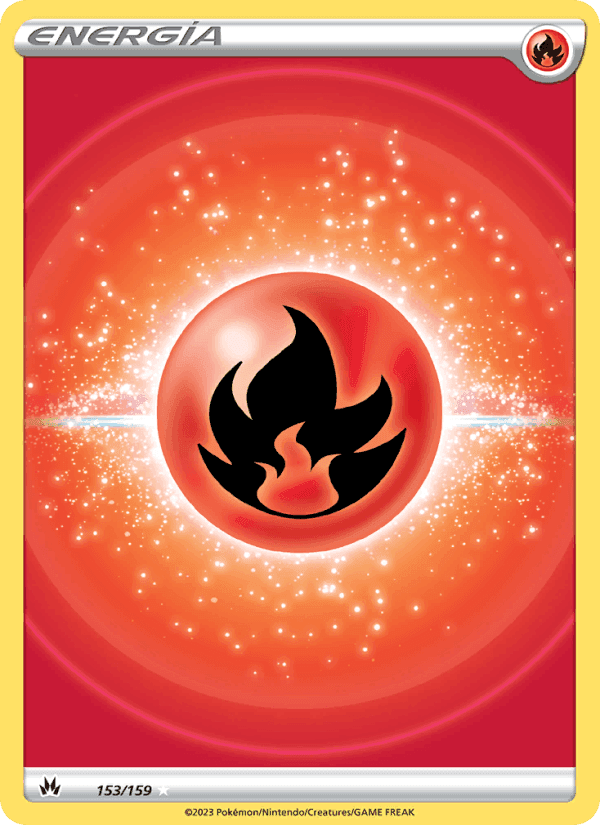 Energía Fuego, carta 153 de Cenit Supremo